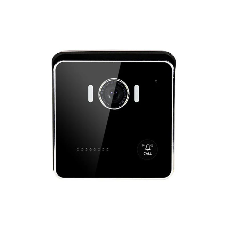 

WIFI Wireless Video Doorbell Home HD Villa Unlock Night Vision Monitoring Wireless Intelligent Electronic Access Control(US Plug