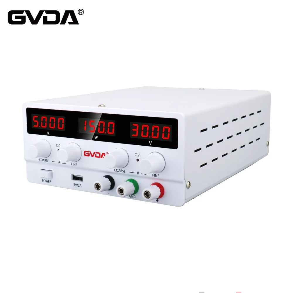 NEW USB DC Lab Regulated Laboratory Power Supply 60V 5A Adjustable Voltage Regulator 30V 10A Stabilizer Switching Bench Source