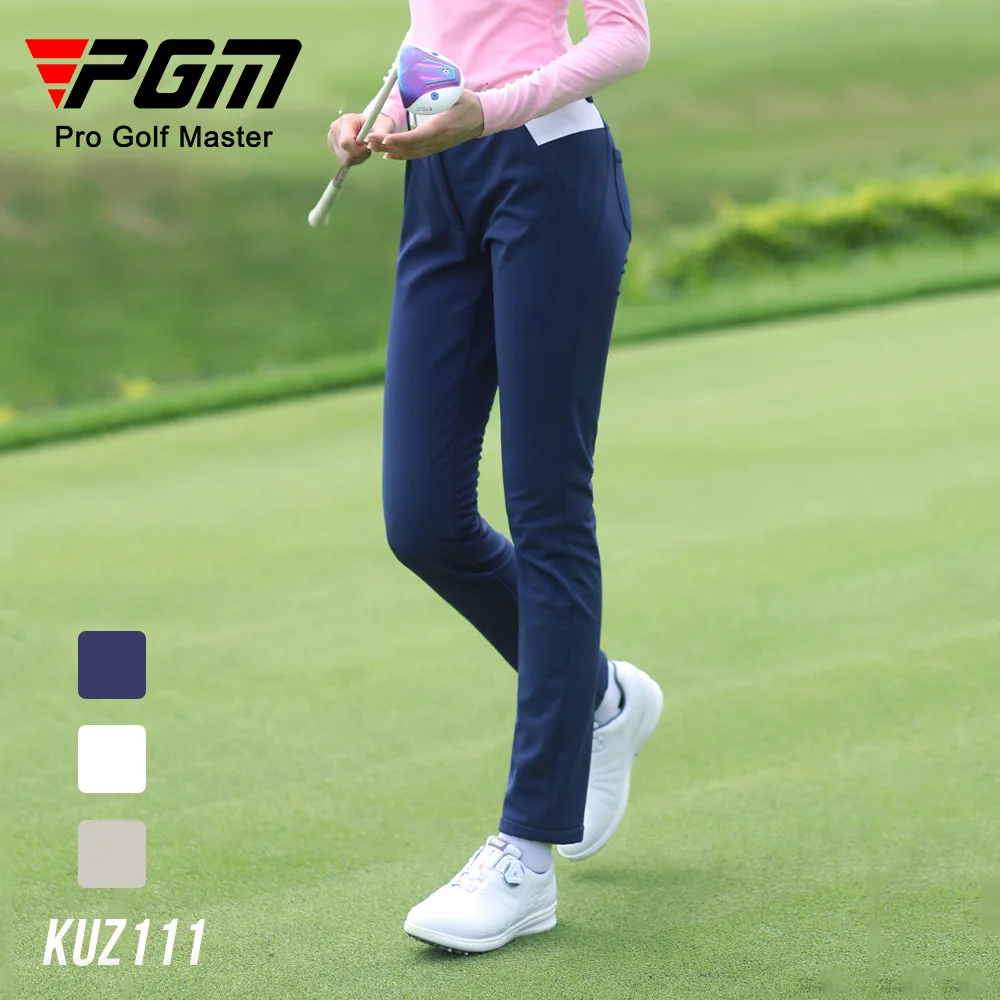 Pantalones de Golf para mujer, ropa deportiva para mantener el calor, 4 negro, blanco, azul marino y caqui, para primavera, otoño invierno, regalo|Pantalones de golf| - AliExpress