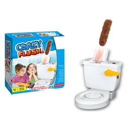 Novo desktop merda jogo de tabuleiro louco flush merda brinquedos para crianças brinquedo de estresse engraçado jogo de festa para crianças família