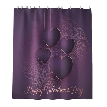 

Waterproof Thickened Mildewproof Shower Curtain Shower Curtain Shower Curtain Cushion Polyester