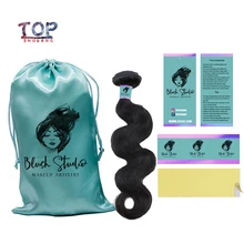 450 шт., Пользовательский логотип девственницы пучок волос упаковка атласные мешки и бирка, человеческие волосы для наращивания Упаковочные сумки, ярлыки