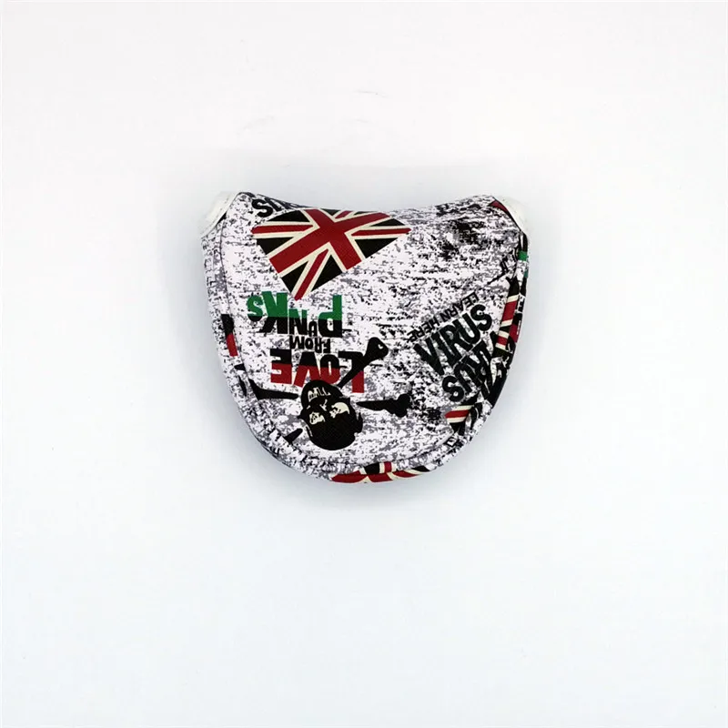 UK Skull Golf полный набор головных чехлов для водителя фарватера Вудс гибридные утюги клюшки Чехлы талисман новинка подарок