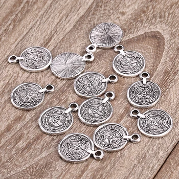 

20Pcs/lot Ancient Coin Pendants Vintage Bohemia coin Charms for Diy Necklace Bracelet Jewelry Making