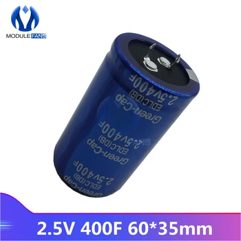 

2.5V 400F 60*35mm Super Farad Capacitor High Frequency Ultracapacitor Automotive Module Power Supply Low ESR for car