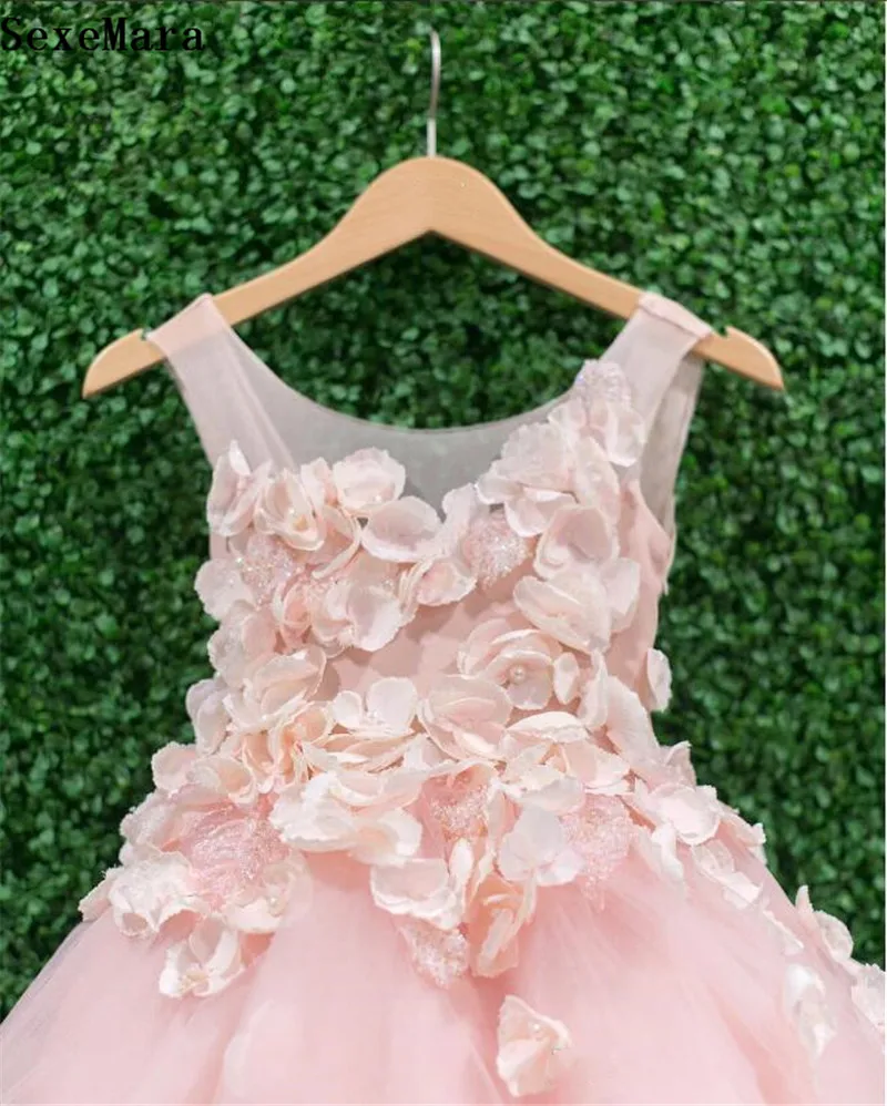 2018-blush-sheer-neck-arabic-flower-girl