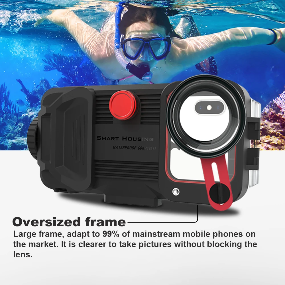 Smartphone Diving Case For Iphone Xr Xs Max Iphone 11 Pro Max 7plus 8plus 60m Underwater Phone Housing With Hd Lens Eva Bag 1pc Flip Cases Aliexpress Smartphone Diving Case For Iphone Xr Xs Max Iphone 11 Pro Max 7plus 8plus 60m Underwater Phone Housing With Hd Lens Eva Bag 1pc Flip Cases Aliexpress