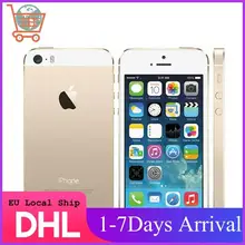 Ue lokalna fabryka Shipm Apple iPhone 5s iPhone5s 16/32/64GB ROM 8MP aparat iOS telefon 4.0