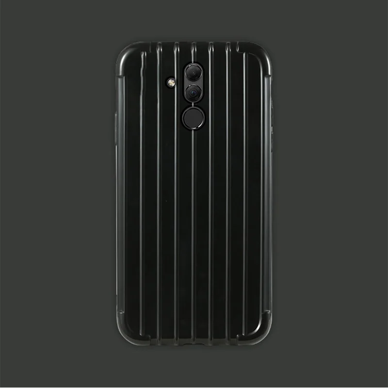 Роскошный багажный чехол для huawei mate 20 lite, Модный милый чехол, чехол для багажника из ТПУ, силиконовая задняя крышка для huawei mate 20 lite, чехол