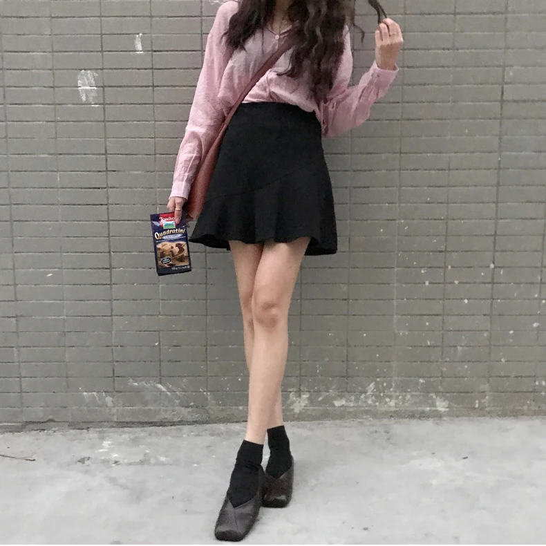 Новая мода женские юбки в стиле casual однотонные вечерние юбка Для женщин плиссированная юбка вечерние пляжная Летняя женская юбка в виде хвоста русалки