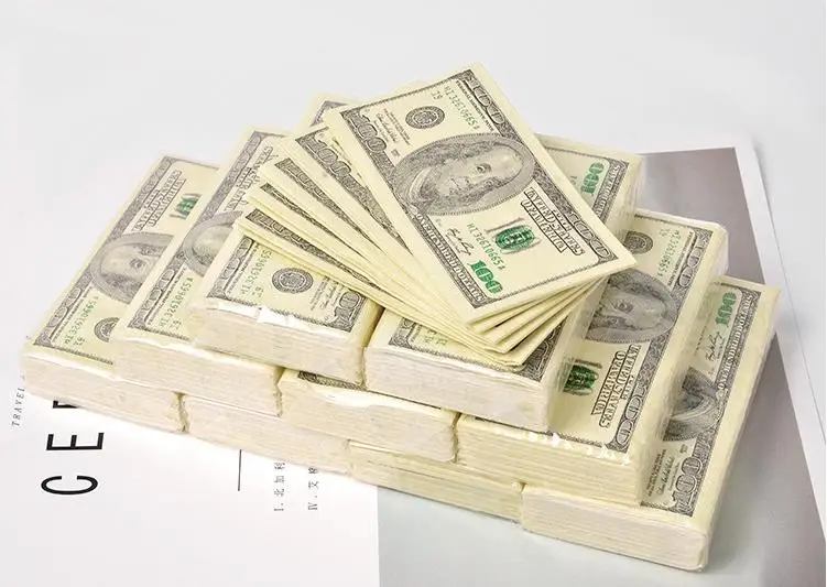 20 упаковок = 200 штук) 100$ Мягкая бумажная салфетка для ресторана, стола, ужина, бумажные салфетки, вечерние принадлежности, подарок, одноразовые