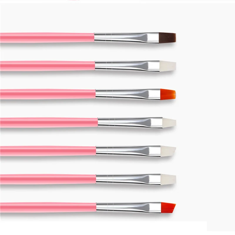 15 шт./компл. набор кистей для маникюра гель дизайна кисти ногтей инструмент ручка