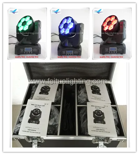 H-8/лот диско ди-джей peojector пчелиный глаз 6*15W RGBW 4 в 1 CREE led перемещение головы мыть светильник dmx512 с самыми низкими ценами fly чехол