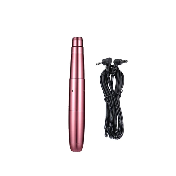 Machine pen-1 set Тату Перманентный макияж ручка машина бровей Макияж микроблейдинг тату машины швейцарская моторная ручка пистолет высокое качество полуперманентный - Цвет: Machine pen-1 set