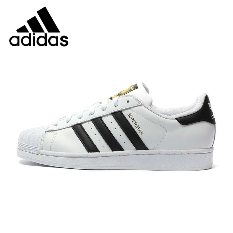 

Adidas Super Star Men and Women Skateboarding Shoes Outdoor Sports Designer White Flat Wearable Lightweight Breathable C77124