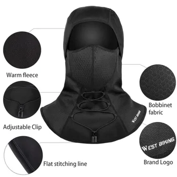 

Winter PM2.5 Thermal Belt Filter Face Cover Fleece Cover Wind And Cold Proof Outdoor Riding Face Scarf For Men Women