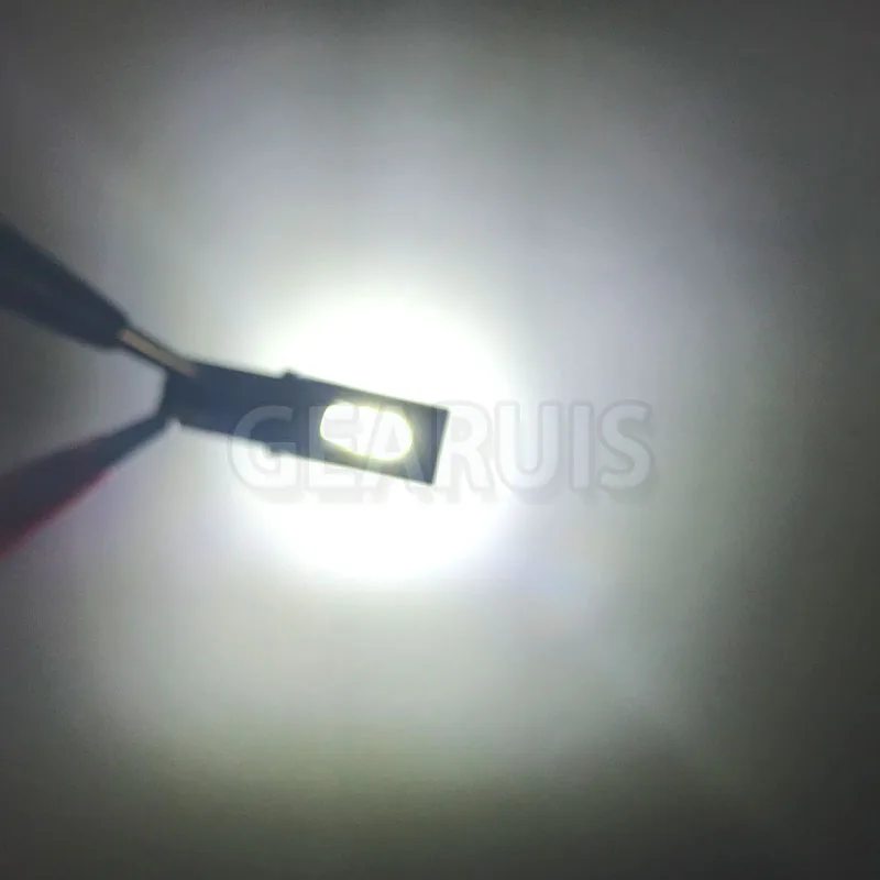 100 шт. T10 canbus convext 3030 светодиодный 4 smd W5W Автомобильный интерьер чтение без ошибок светодиодные фары для парковки автомобиля боковой свет сигнальные огни 12 В