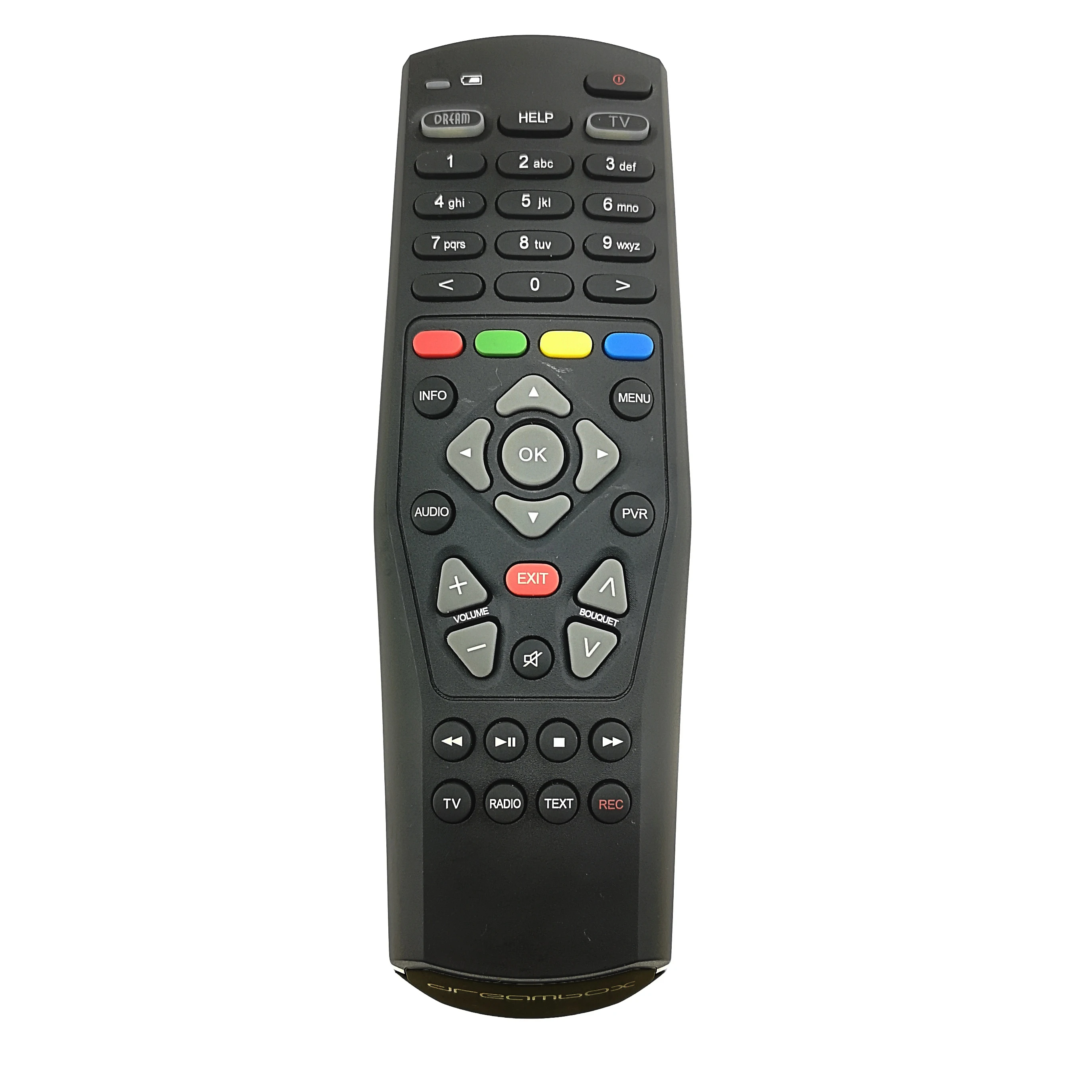 

SECOND HAND Remote Control for Dreambox RC10 Compatible DM 500 HD, DM 800 HD se, DM 820 HD, DM 7020 HD, DM 7080 HD, DM 8000 HD