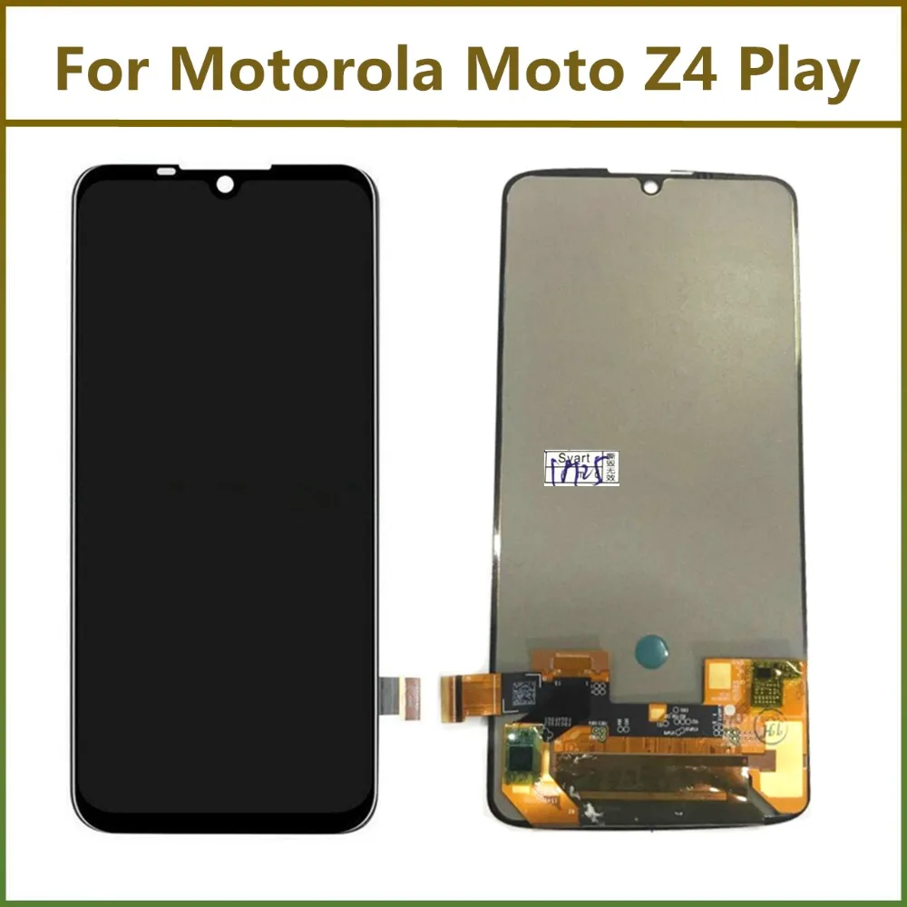 ЖК-дисплей для Motorola Moto Z4 Play lcd кодирующий преобразователь сенсорного экрана в сборе для Moto Z4play XT1980-3 ЖК-дисплей