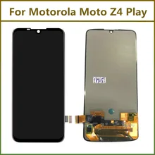 ЖК-дисплей для Motorola Moto Z4 Play lcd кодирующий преобразователь сенсорного экрана в сборе для Moto Z4play XT1980-3 ЖК-дисплей