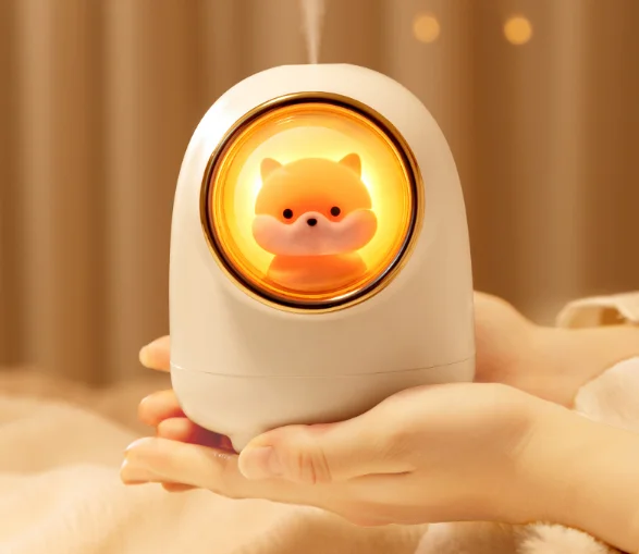 USB office home mute air purification lovely pregnant baby essential oil aromatherapy machine small humidifier J03
