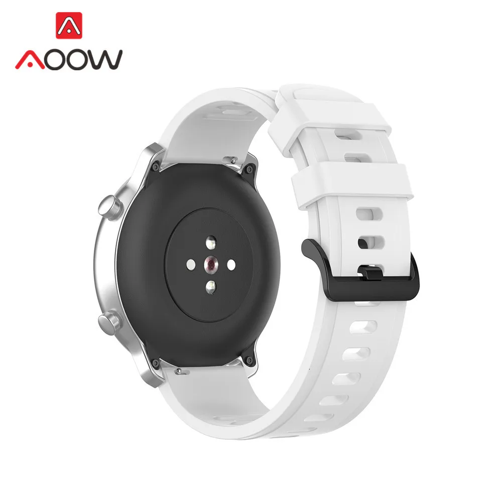 20 мм 22 мм спортивный силиконовый ремешок для часов Amazfit GTR 42 мм 47 мм samsung Galaxy Watch Active2 S2 S3 huawei GT 2 Garmin ремешок