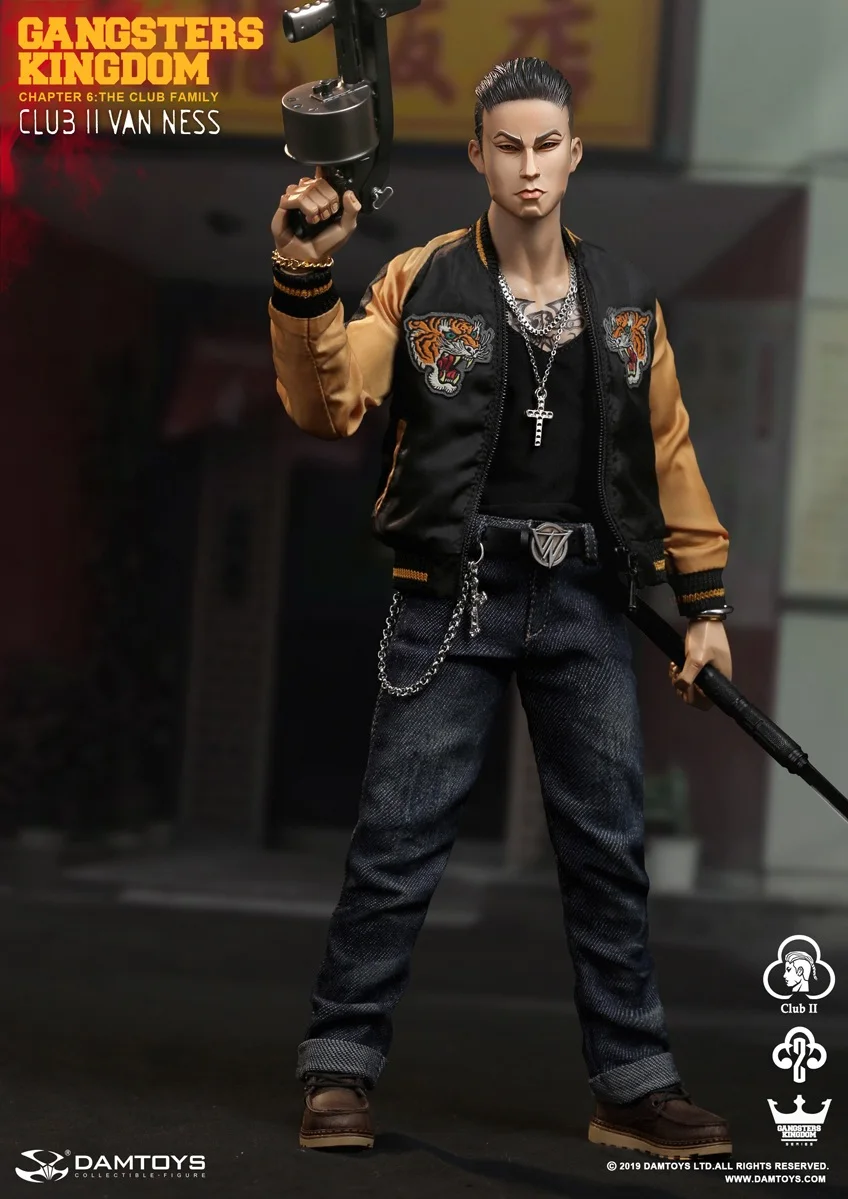DAMTOYS 1/6 гангстерское Королевство GK017 коллекция Ван Несс фигурка
