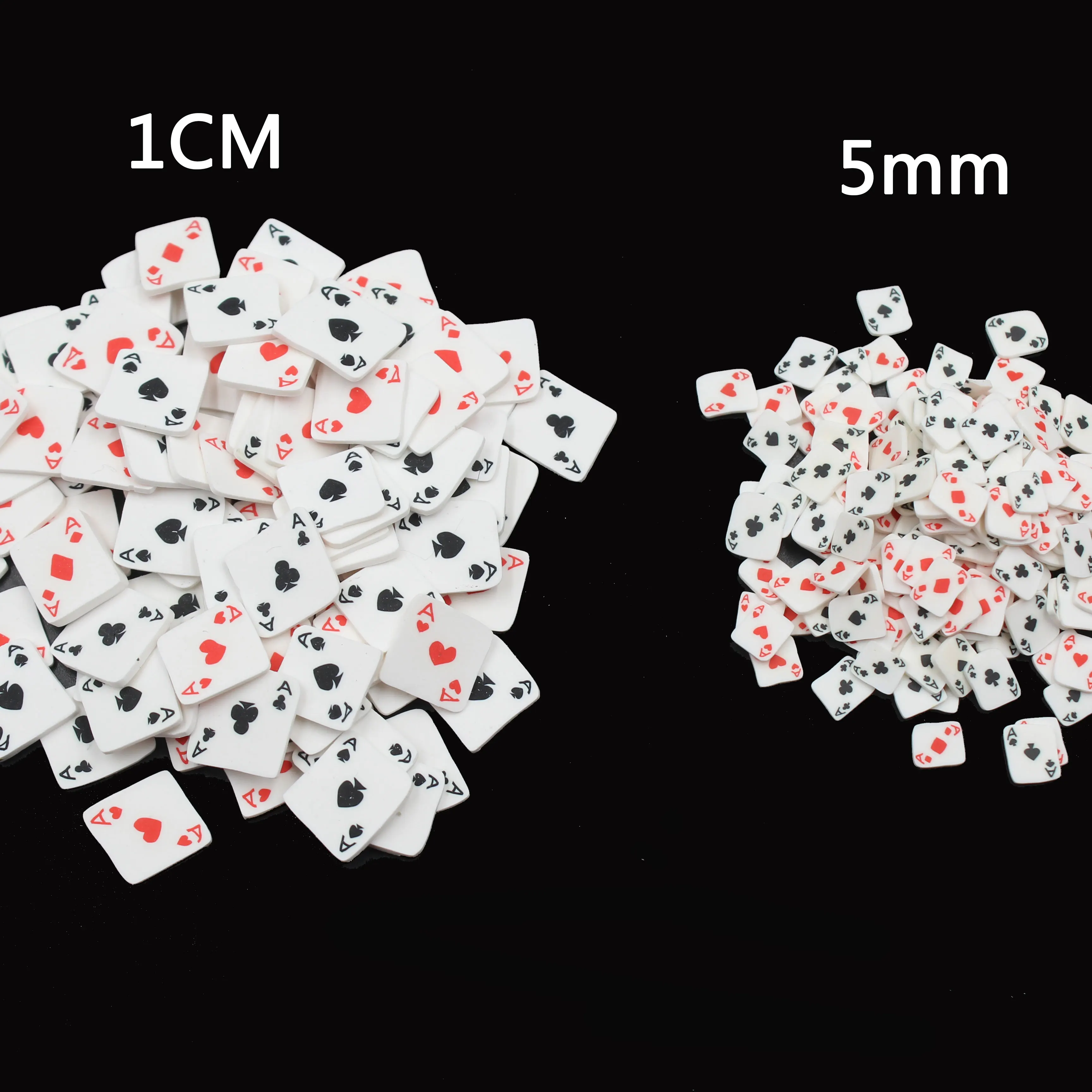 100 г/лот полимерная мягкая глина покерные ломтики игральные - Цена: 371,75 руб. / набор