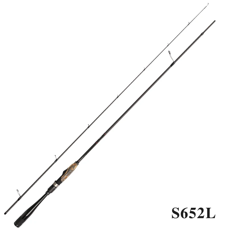 S652L TSURINOYA для рыбалки стержень AGILE 1,96 м 2,01 м х-упаковочная Сверхлегкий FUJI аксессуары ручка из углеродного волокна, спиннинг литейный стержень - Цвет: S652L