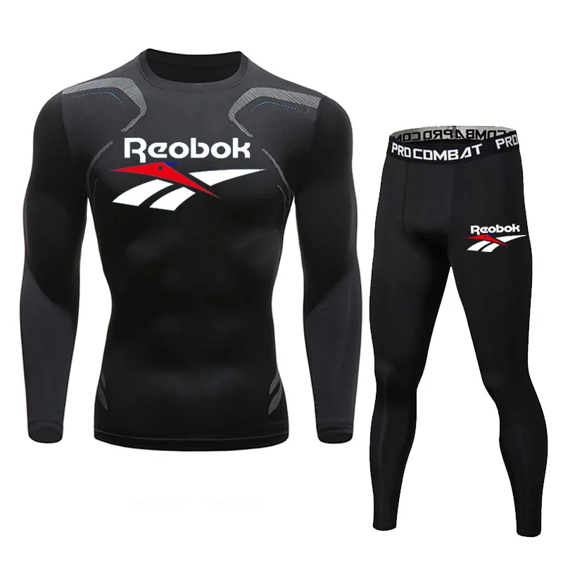 MMA мужской спортивной компрессионной одежды спортивный костюм для бега костюмы