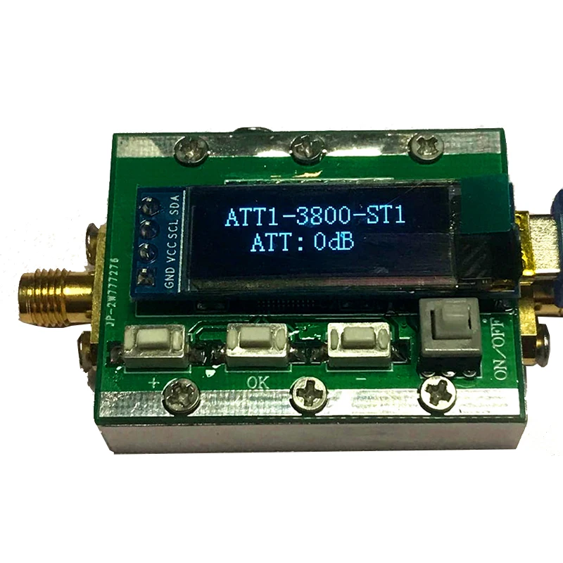 1-3800MHz 1-3800 МГц RF программируемый аттенюатор 0-31дб регулируемый выход 50Ω Радиочастотный усилитель - Цвет: 1-3800MHz