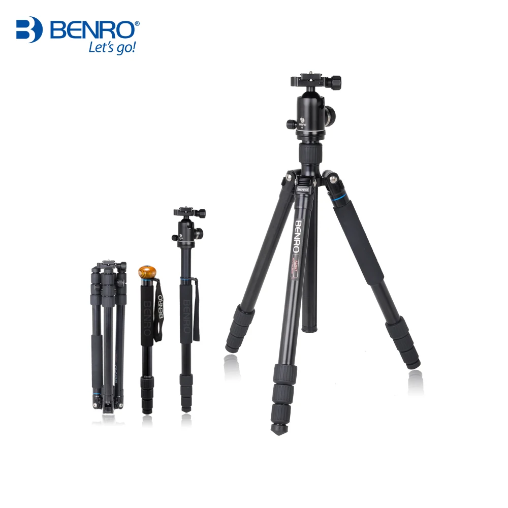 Штатив Benro A2282TV2 алюминиевый гибкий монопод для камеры DSLR с шаровой головкой V2