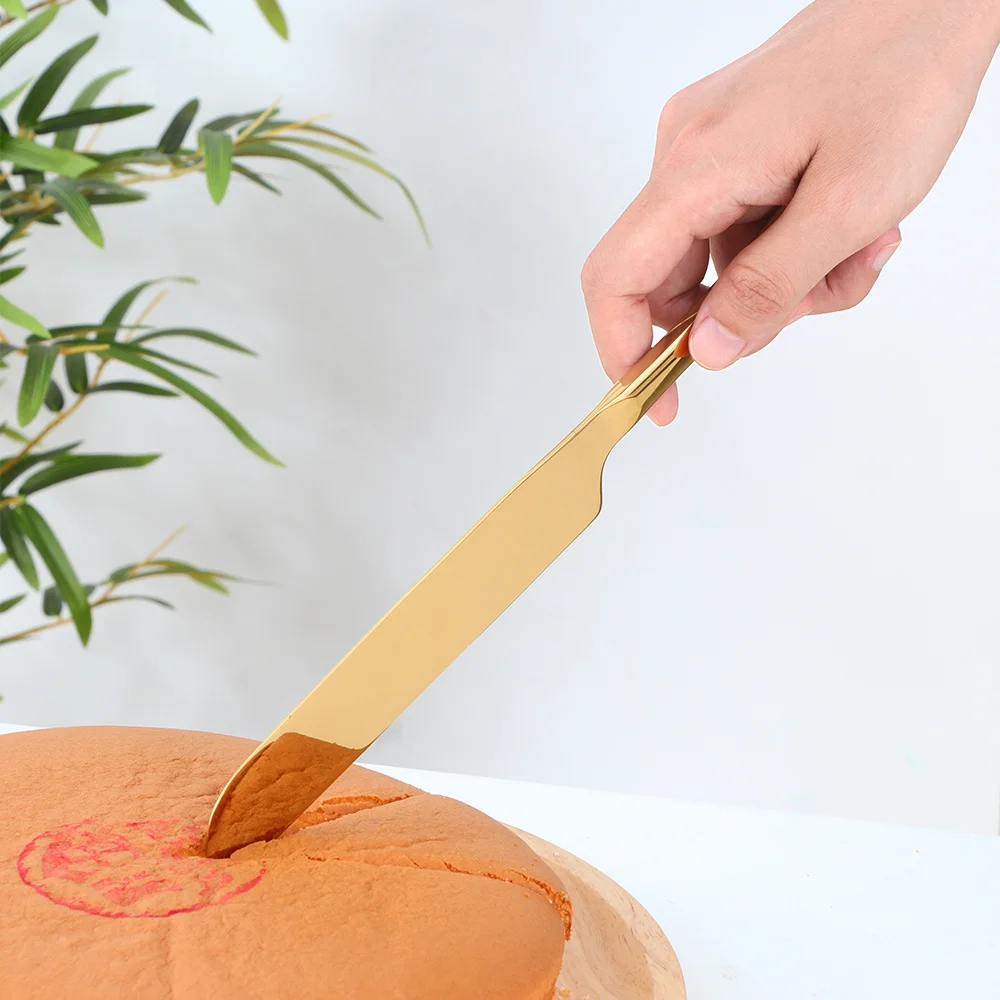 3 In1 Kitchen Knife Set Steel Pizza Shovel Set Metal Dough Scraped Cake Knife Pie Divider Cutter Spatula for Baking Accessories