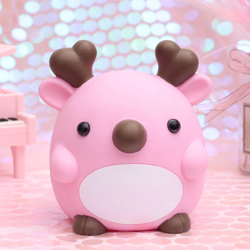 Мультяшный Олень в форме копилки детская игрушка подарок на день рождения