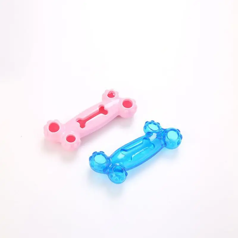 Игрушка в форме собачьей кости, жевательная молярная игрушка, устойчивая к укусам, для домашних собак, интерактивные игрушки для чистки зубов, игрушки для упражнений в помещении