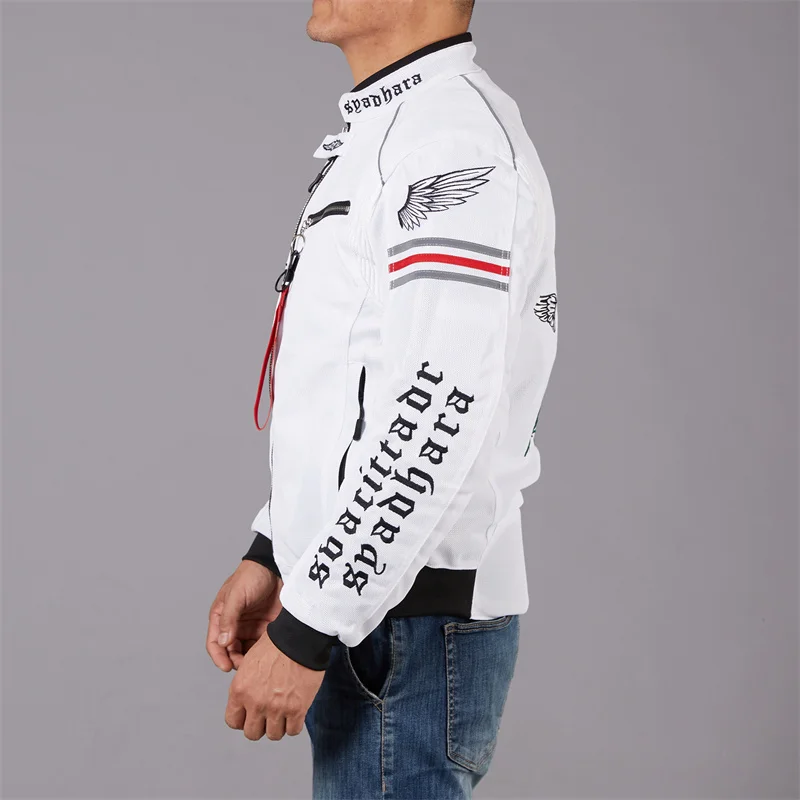 Motorcycle motorcycle clothes summer women's XS size breathable mesh thin men's Retro riding fall proof clothes windproof and wa