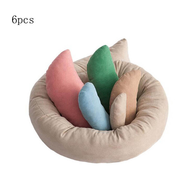 Photography Mat Baby Souvenirs Photo Props Professional Posing Crescent Pillow Photography Shoot Positioner Set