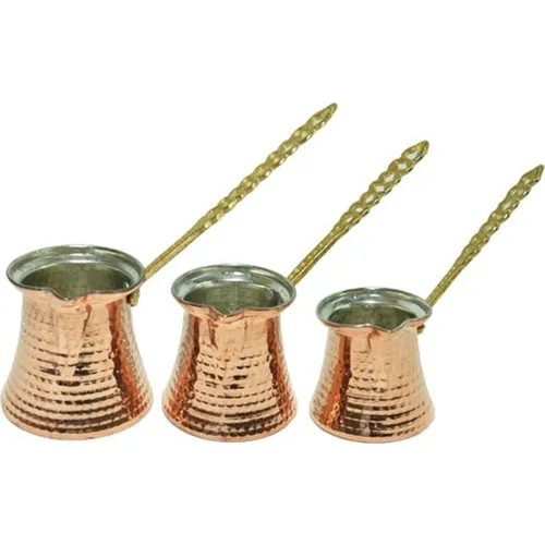 

Zugazo Brass Handle Classic Coffee Pot Set