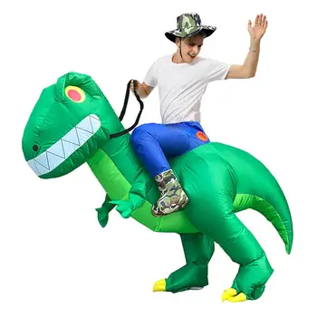 

Inflatable Dinosaur Costume Outdoor Park Funny Riding Dinosaur Clothing Toy Parent-child Activity Festival Performance Toys