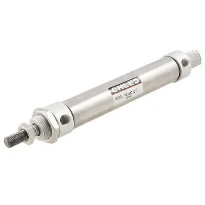 

MA25x100 25mm Bore 100mm Stroke Single Rod Aluminum Alloy Air Cylinder