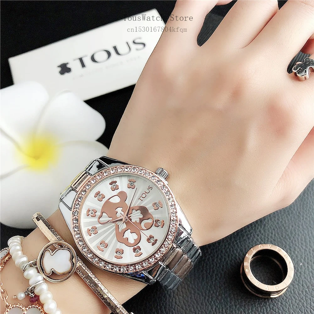 

TOUSES pulsera Watch Women Quartz Casual reloj Watches Bracelet Watch Ladies Quartz Watch Leather Fashion Sport TOUSES joyas 14