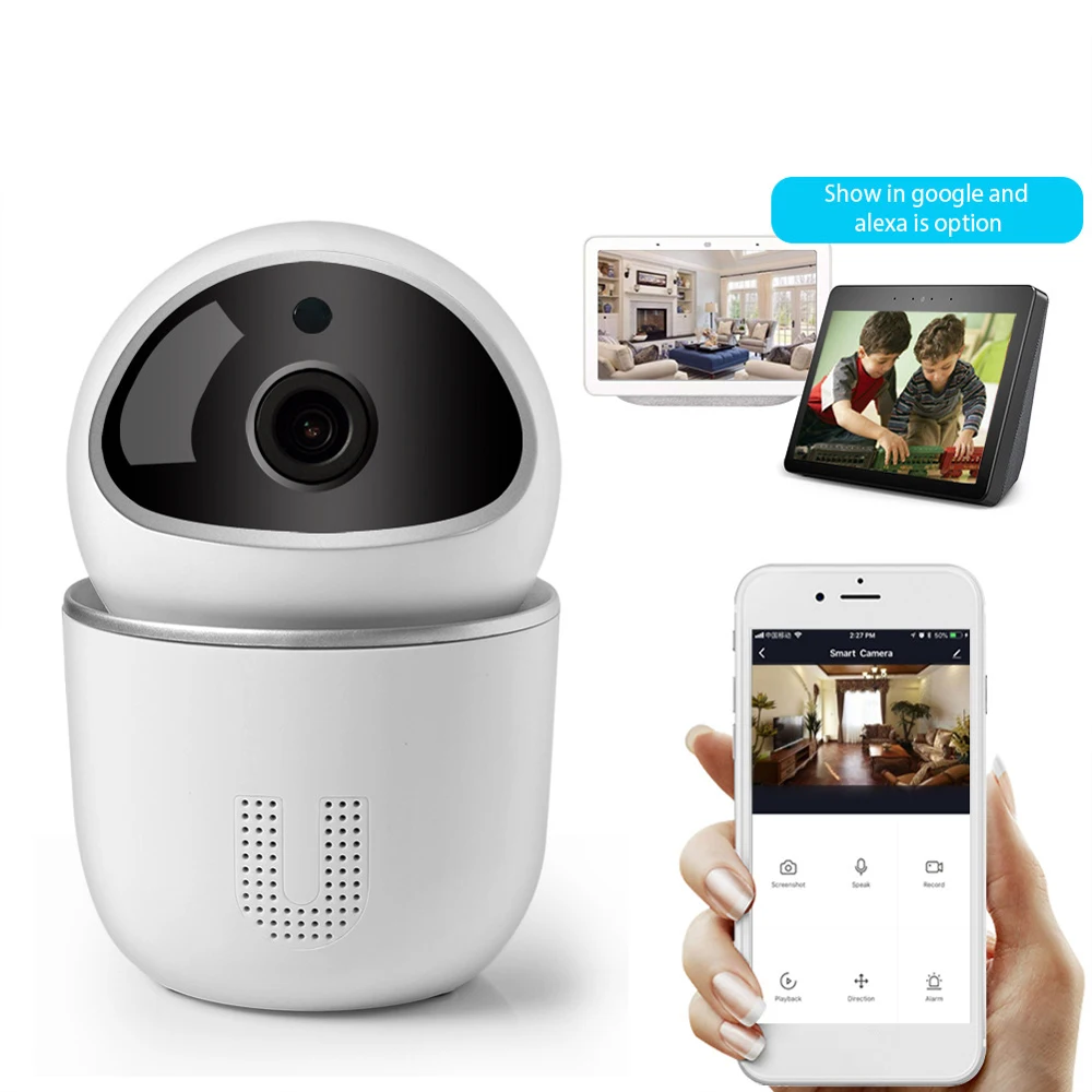 Wi-Fi IP-камера с автослежением HD1080P мини-камера для домашней системы безопасности