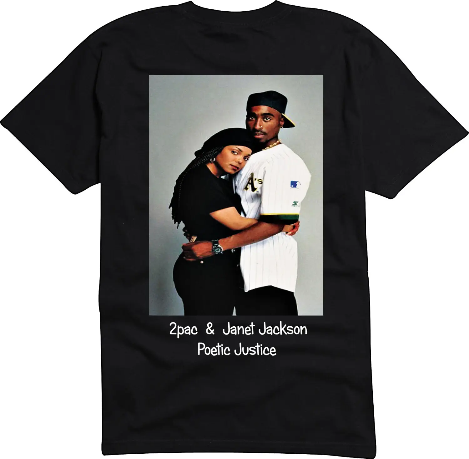 Tupac 2pac &amp Janet Jackson Poetic Justice Shirt Men Women Unisex Fashion tshirt Free Shipping | Мужская одежда
