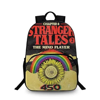 

Beautiful Stranger Things School Bags Students School Backpack Fashion Popular Pattern School Rucksack For Teenagers