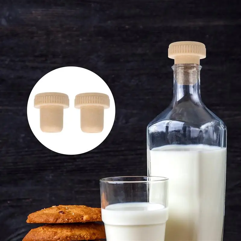 12 шт. деревянная корковая пробка бутылки вина запечатывания Вилки