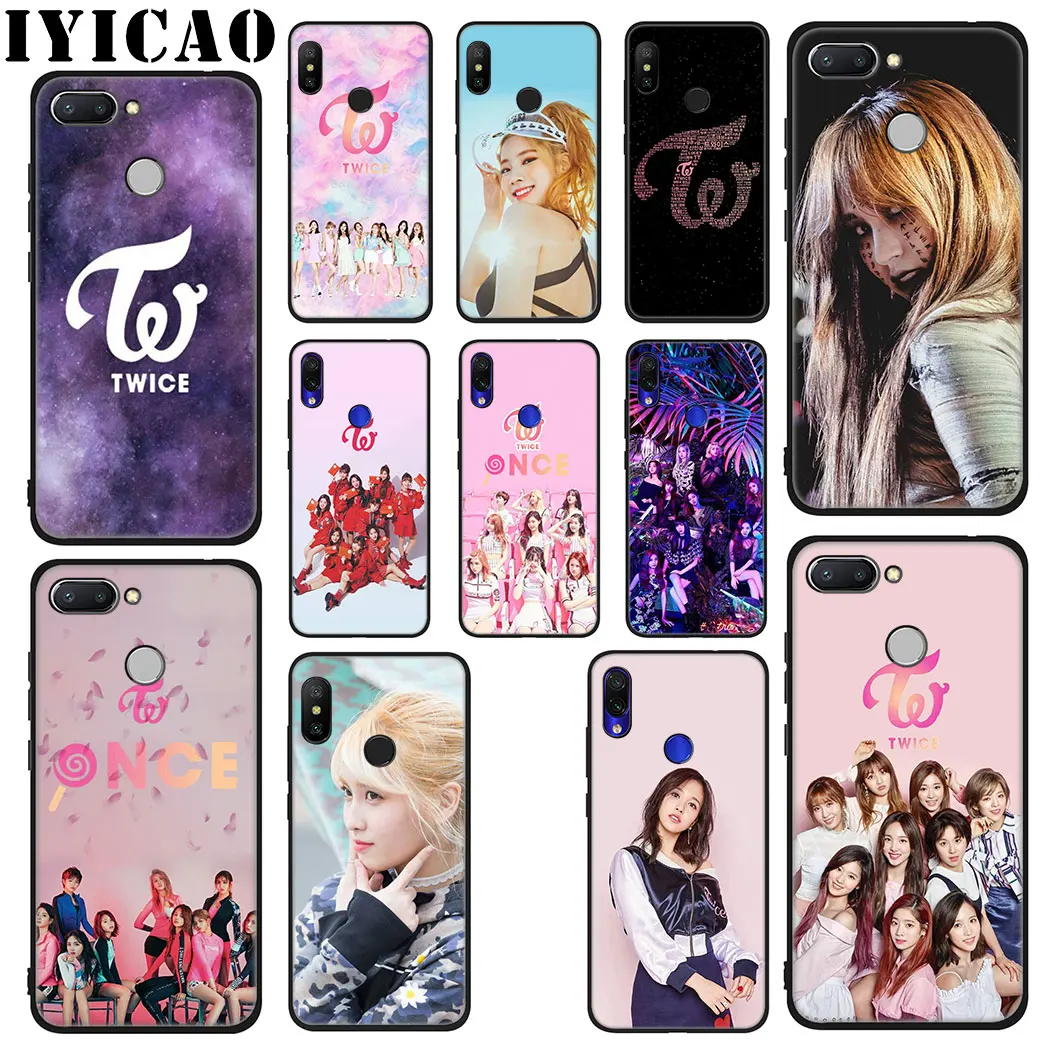 TWICE Girl Sana Mina Momo Soft Silicone Case for Xiaomi Redmi 4A 4X 5A 5 Plus K20 6 Pro 6A 7A 8A 7 S2 Go TPU | Мобильные телефоны и