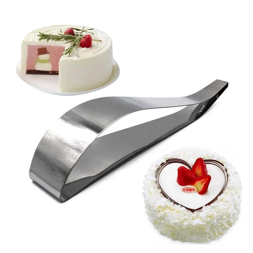 Нержавеющая сталь торт Slicer сыр конфеты Ножи двойные печенья начинка десерт блин делитель Кухня гаджеты