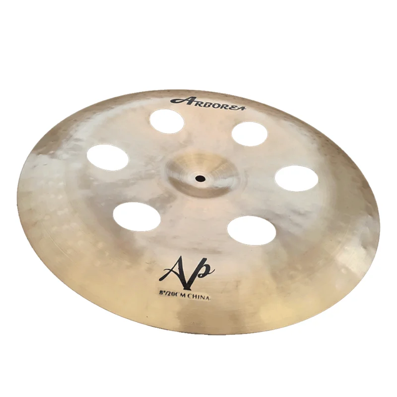 Arborea B20 Cymbals Ap Series 8" Ozone-China Effect Cymbal Drummer tibetan cymbals drum cymbal kit