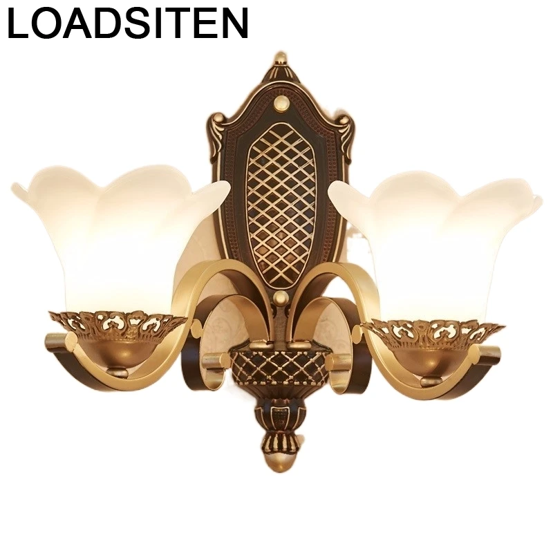 Modern Lampara De Aplik Lamba Penteadeira Bathroom Lamp Led Luminaire For Home Crystal Aplique Luz Pared Wall Bedroom Light | Лампы и