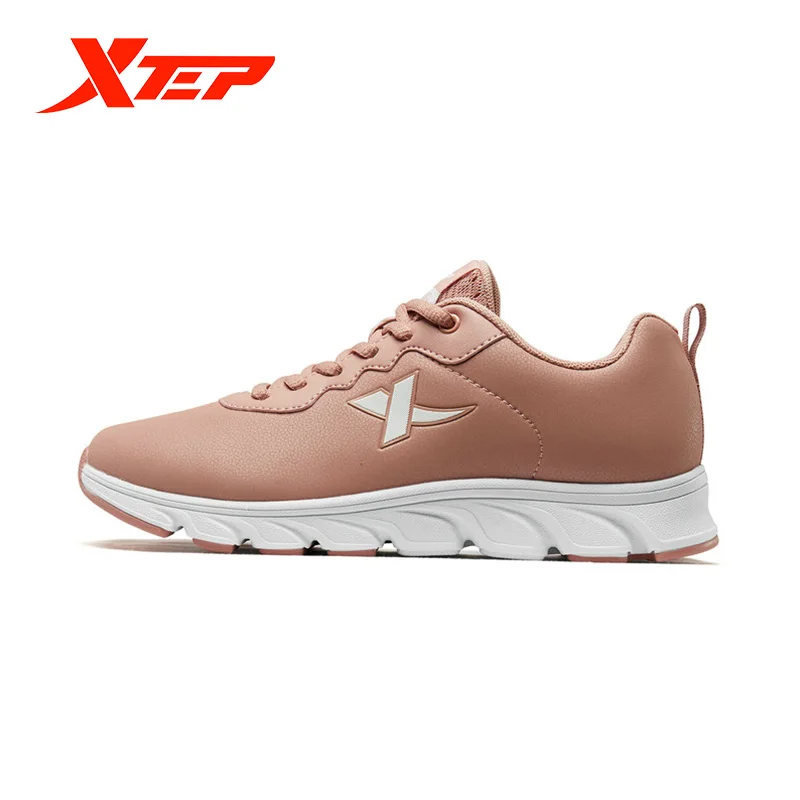 Xtep Blade мужские и женские кроссовки для бега новые весенние кожаные легкие дышащие